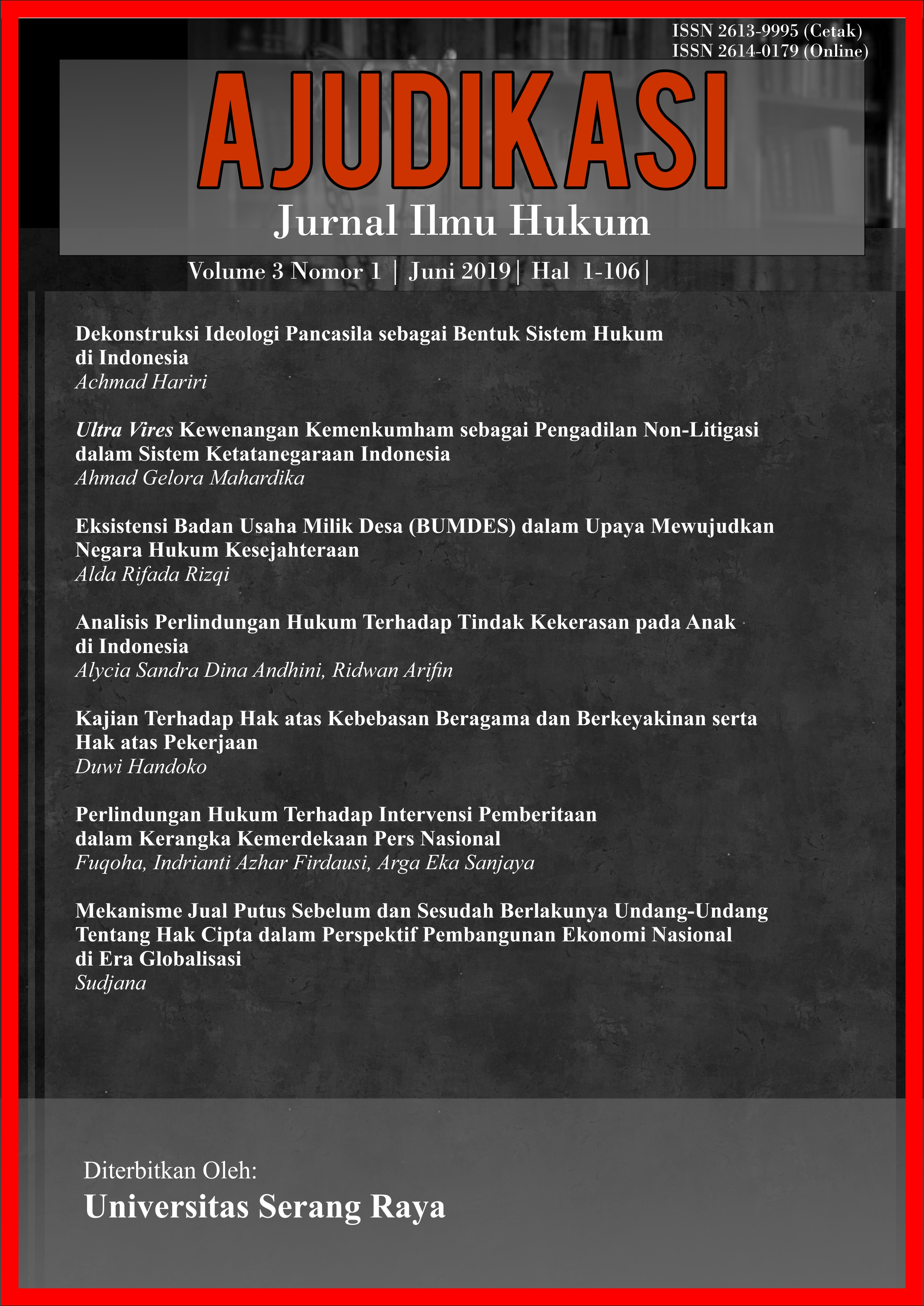 jurnal pancasila sebagai ideologi negara pdf