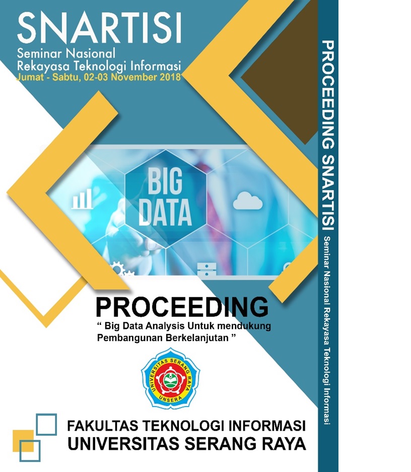 					View Vol. 1 (2018): Prosiding Seminar Nasional Rekayasa Teknologi Informasi (SNARTISI)
				